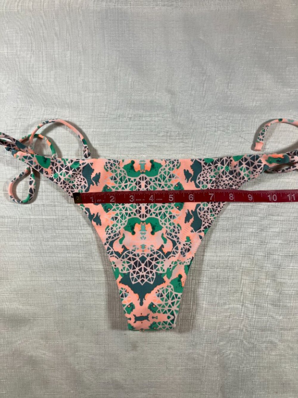 NWT Maaji Bikini Kaleidoscope Reversible, Cheeky Coverage, Size Med. - Picture 7 of 11